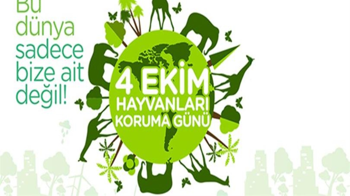 Keçiören Şehit Fatih Erdoğan İlkokulu Öğrencileri ''Hayvanları Koruma Günü Etkinliği'nde.