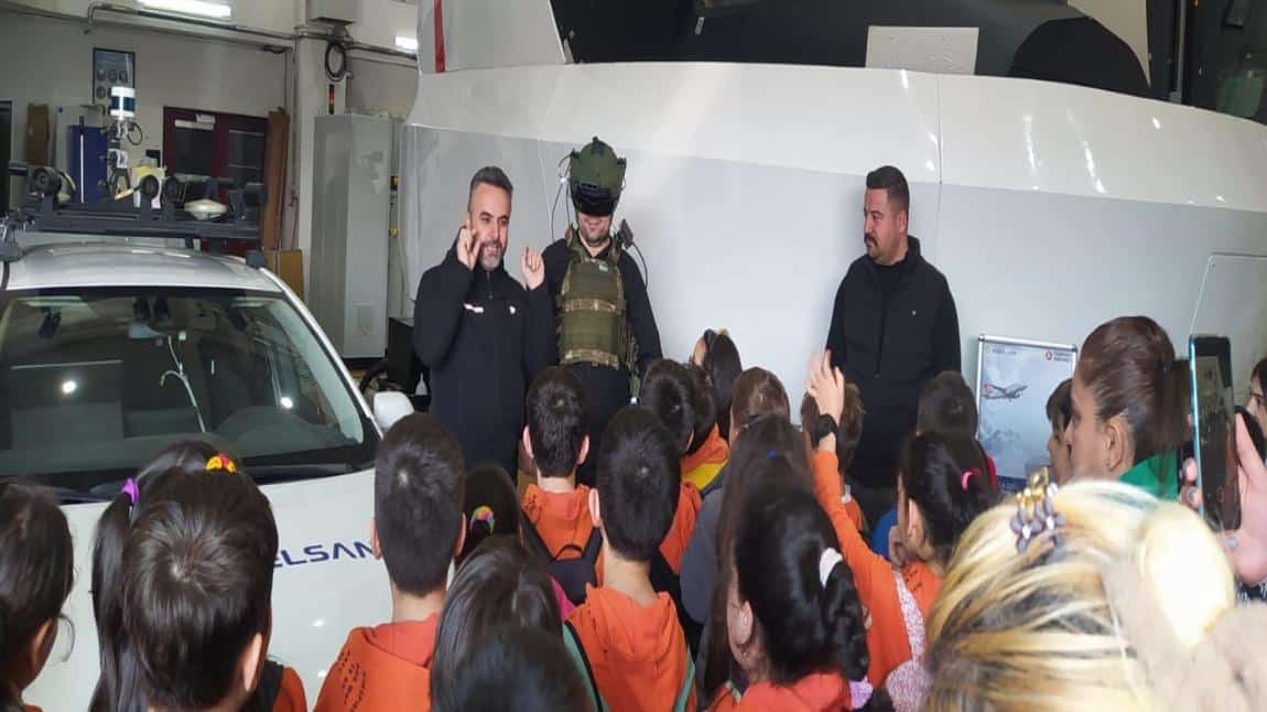 Keçiören Şehit Fatih Erdoğan İlkokulu Öğrencilerinden ''Havelsan Teknoloji Binası''na Ziyaret.