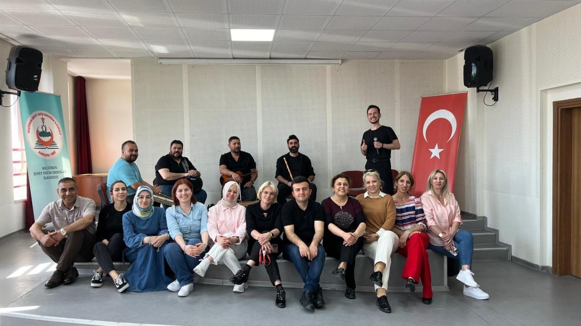Keçiören Şehit Fatih Erdoğan İlkokulu ''Türk Sanat Müziği Öğretmen Korosu'' Çalışmalarına Başladı.  